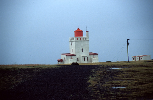 Leuchtturm am Kap Dyrhólaey