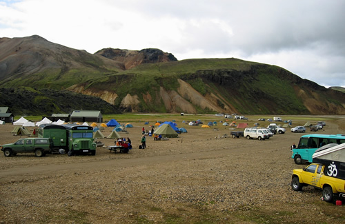 Landmannalaugar Campingplatz
